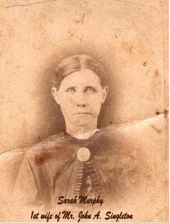 sarah murphy1st wife of JA